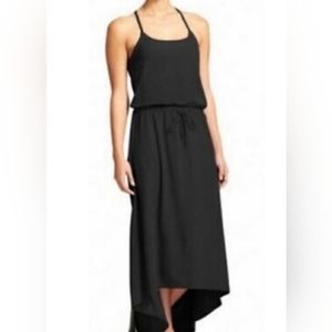 Athleta Malti High Low Dress, Size Small, Black